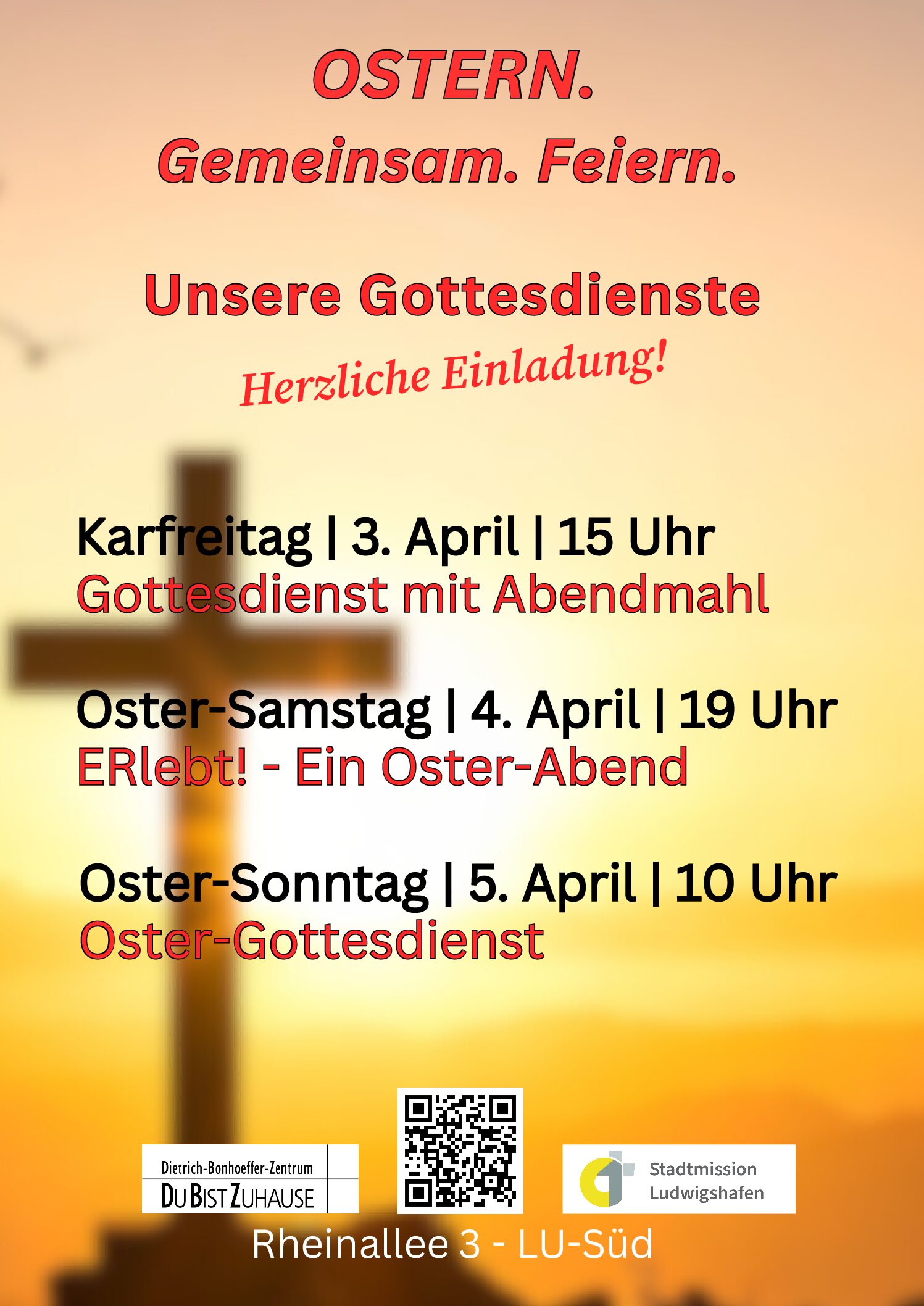 OSTERN. Gemeinsam. Feiern.